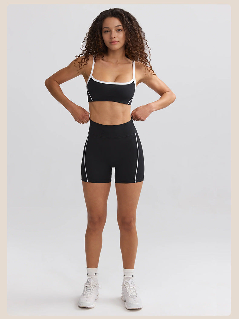 High Waist Hip Lift Workout Shorts