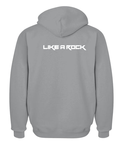 Men's Like A Rock Zipped Hoodie 