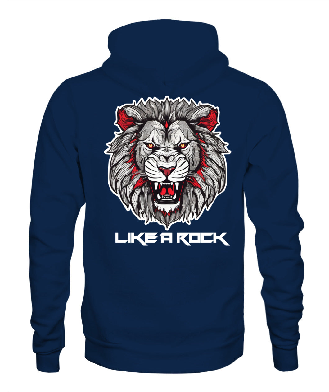 Men's Like A Rock INNER BEAST LION Hoodie