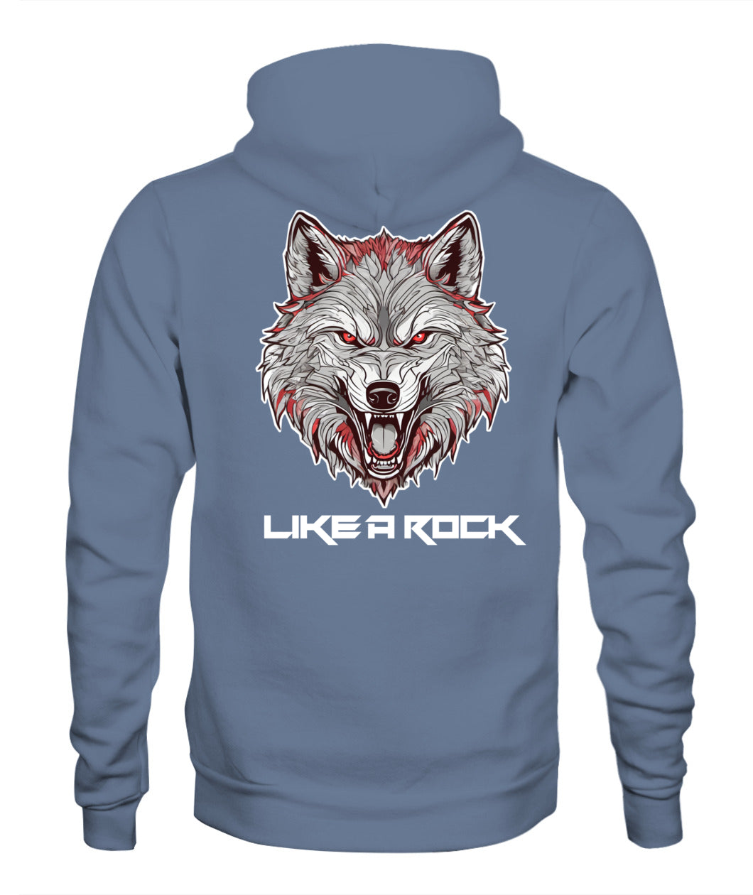 Men's Like A Rock INNER BEAST WOLF Hoodie