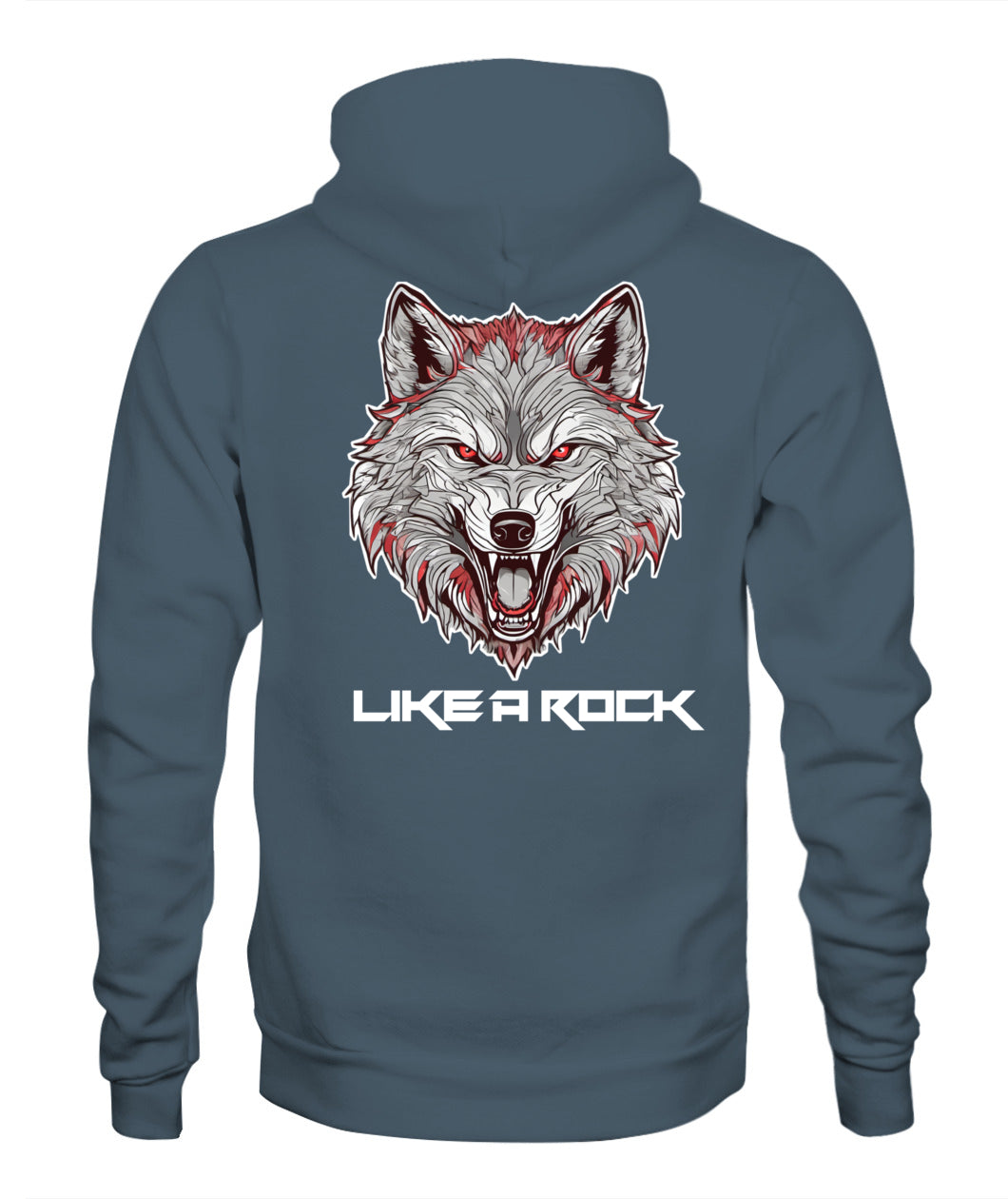 Men's Like A Rock INNER BEAST WOLF Hoodie