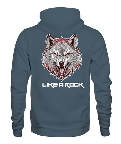 Men's Like A Rock INNER BEAST WOLF Hoodie