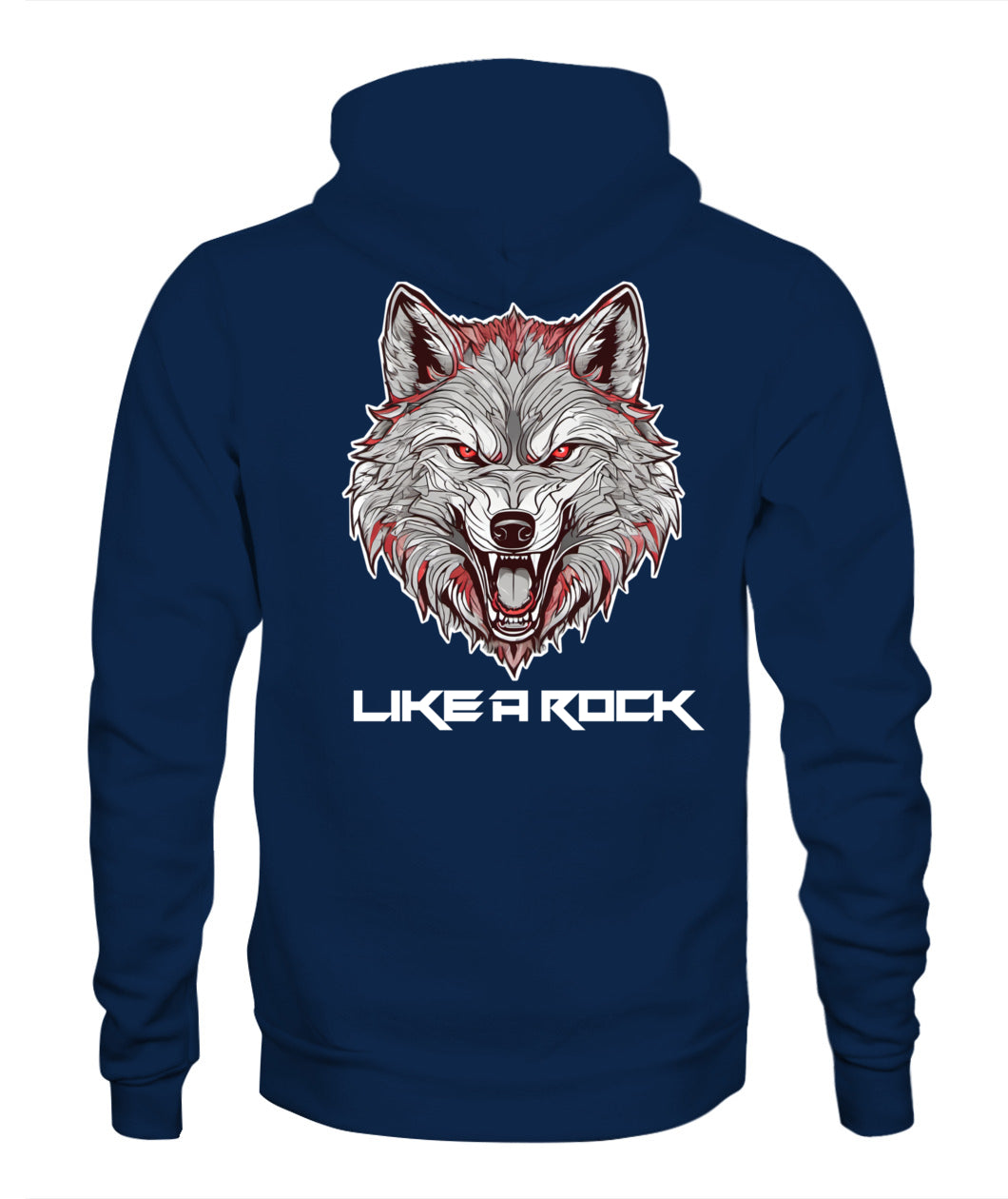 Men's Like A Rock INNER BEAST WOLF Hoodie