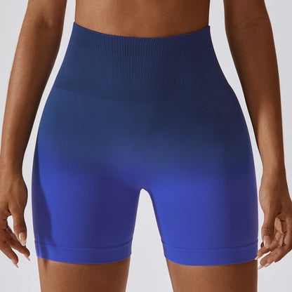 Gradient Seamless Yoga Shorts