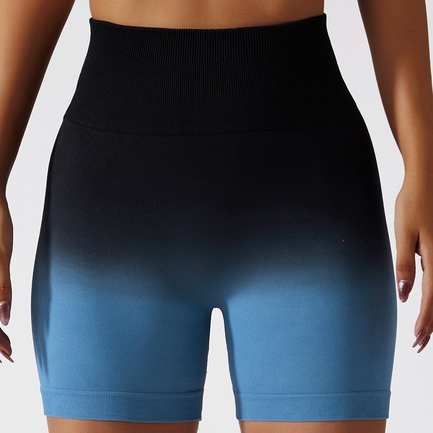 Gradient Seamless Yoga Shorts