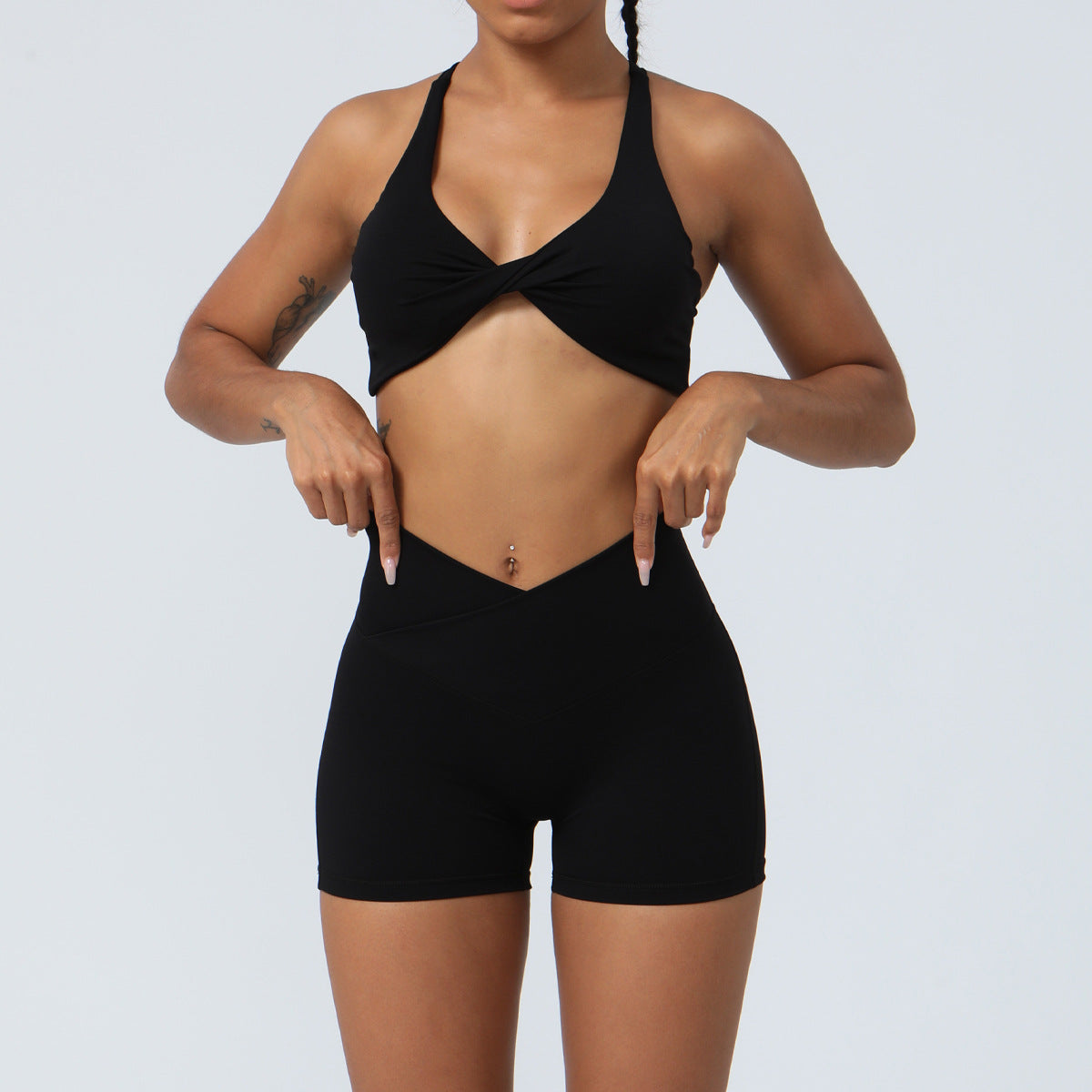 Yoga High Waist Hip Lift Fitness Suit