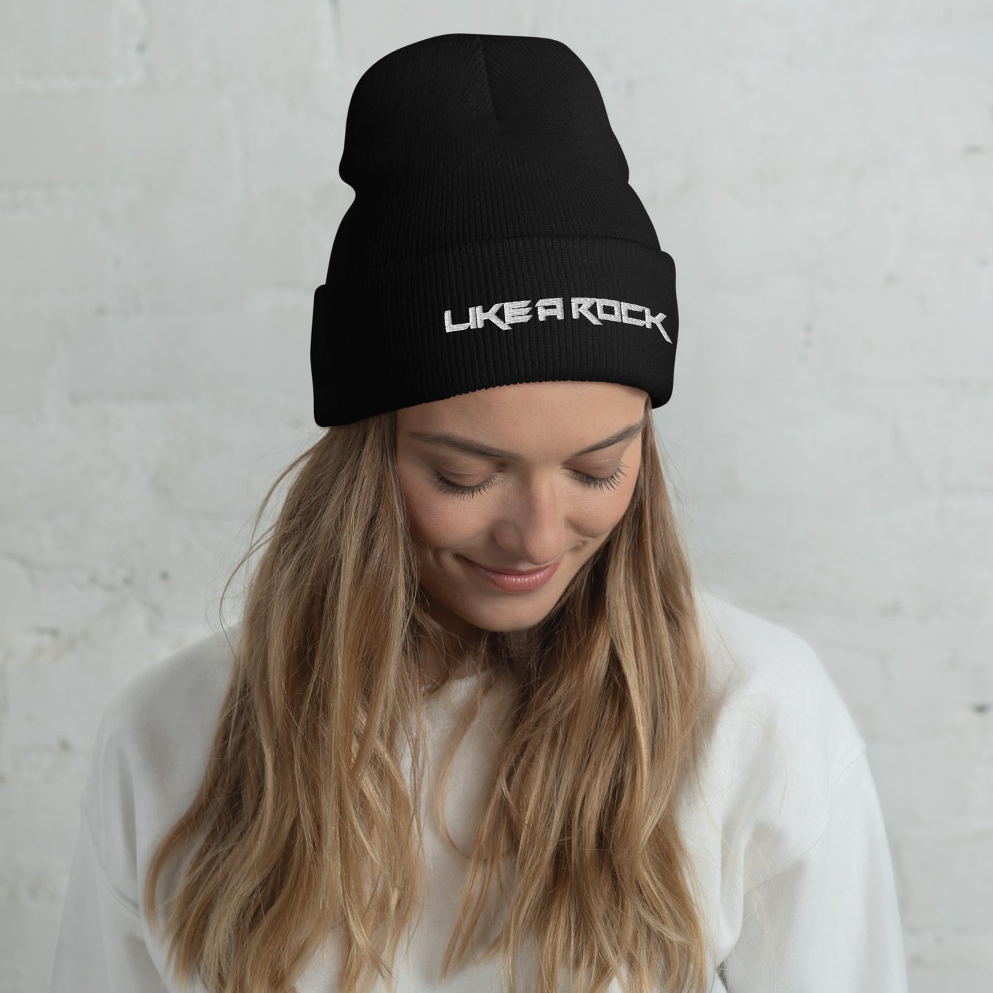 Like A Rock Cuffed Beanie