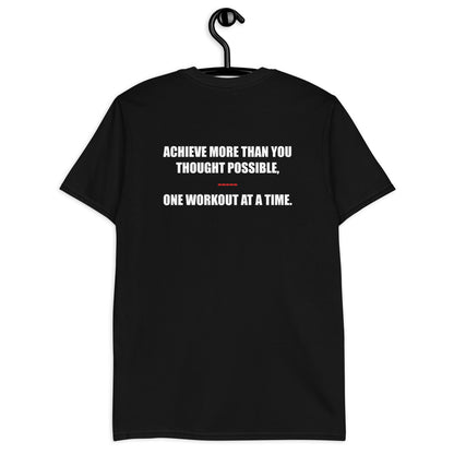 Like A Rock Unisex T-shirt "One Workout at a time" Motivation