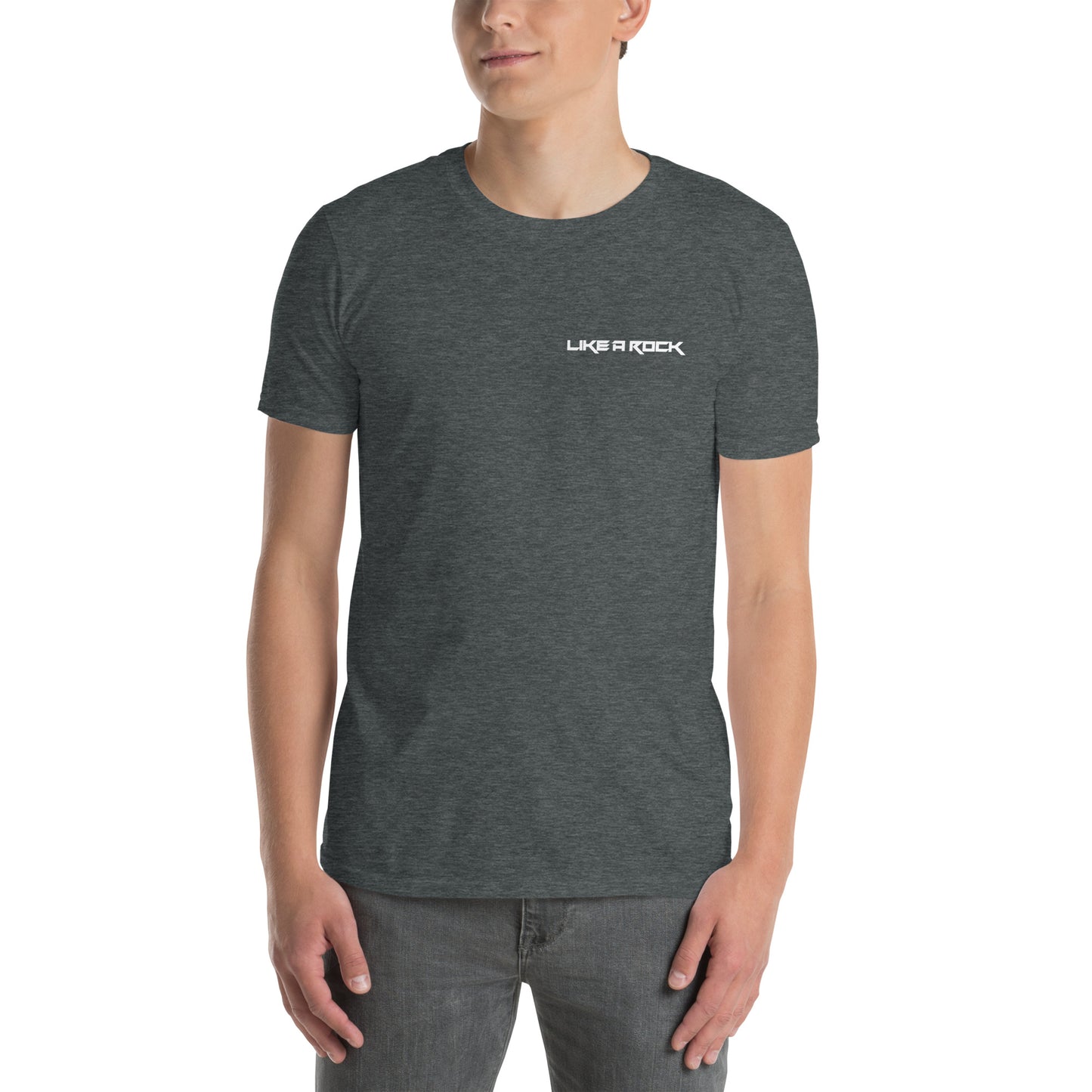 Like A Rock Unisex T-shirt "Focus On Progress Not Perfection" Motivation